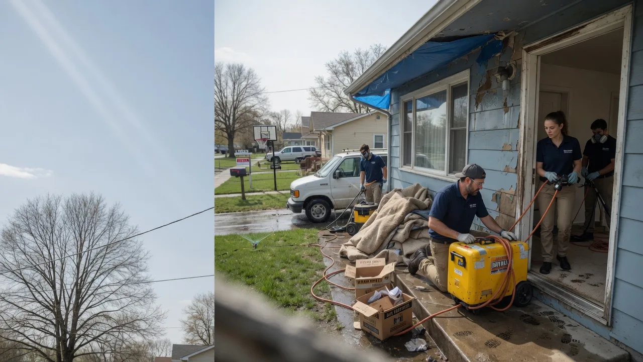 Basement Flood Cleanup in Martinsburg, WV near me